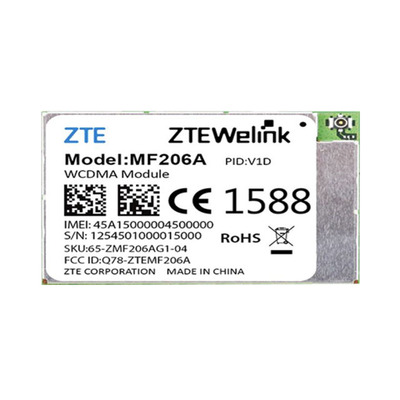 【MF206A】3G中兴模块 支持高速USB2.0 功耗低 支持内置TCP/IP协议