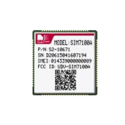 【SIM7100A】邮票孔 LTE 4G模块, SIMcom无线通信模块